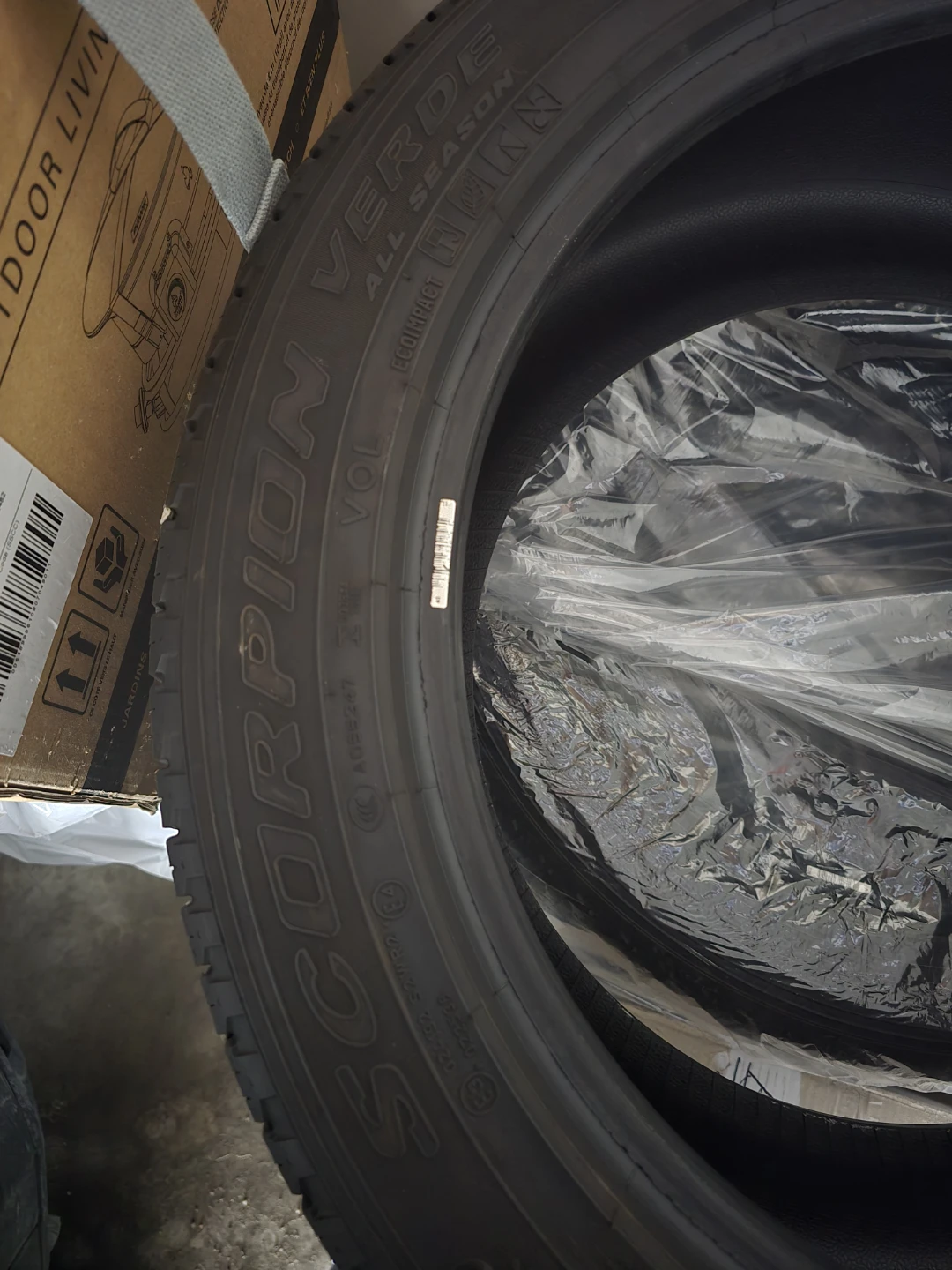 4 tire of Pirelli Scorpion Verde All Season Tire 275/45 R20 - photo 2