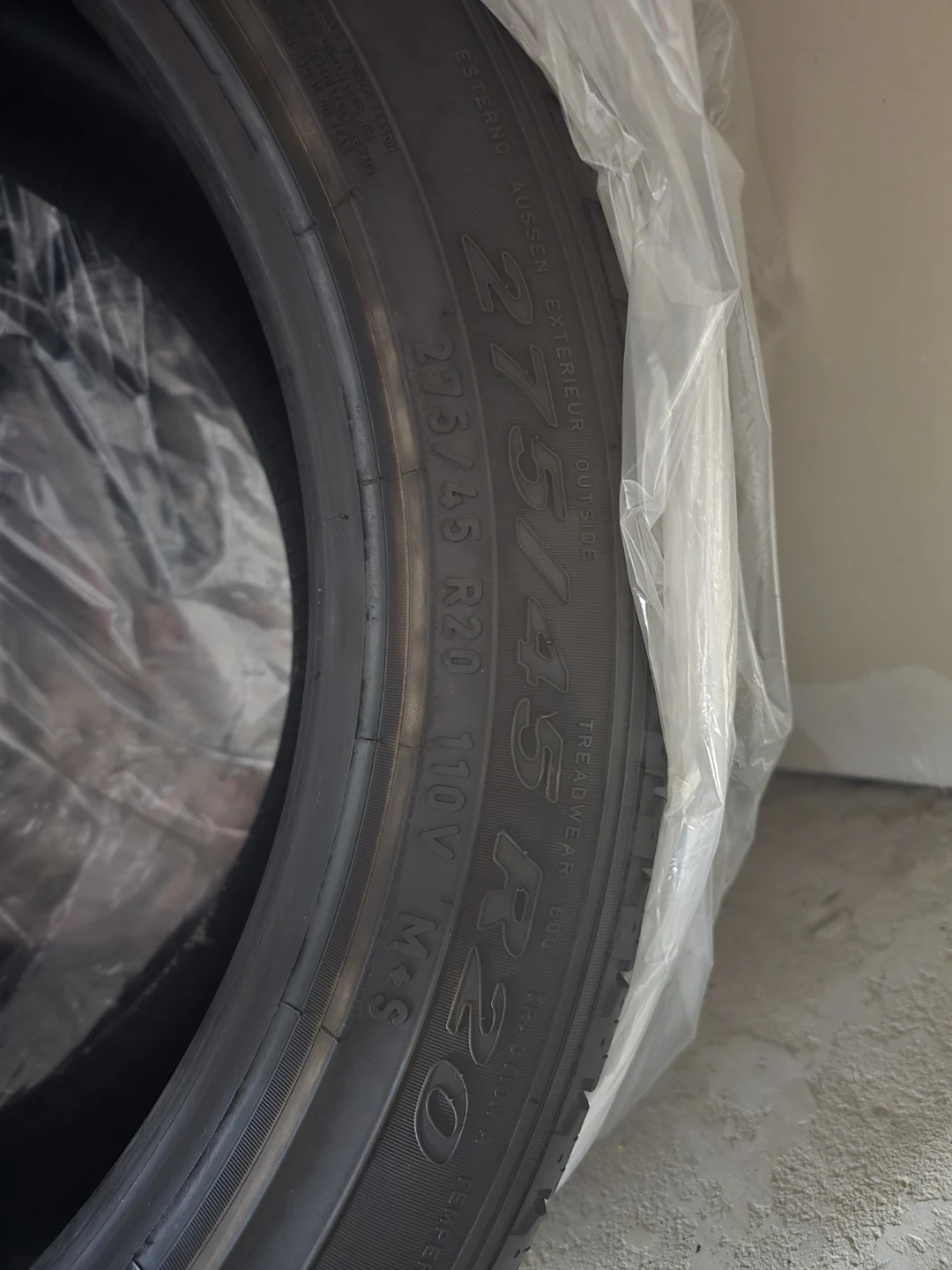4 tire of Pirelli Scorpion Verde All Season Tire 275/45 R20 - photo 3