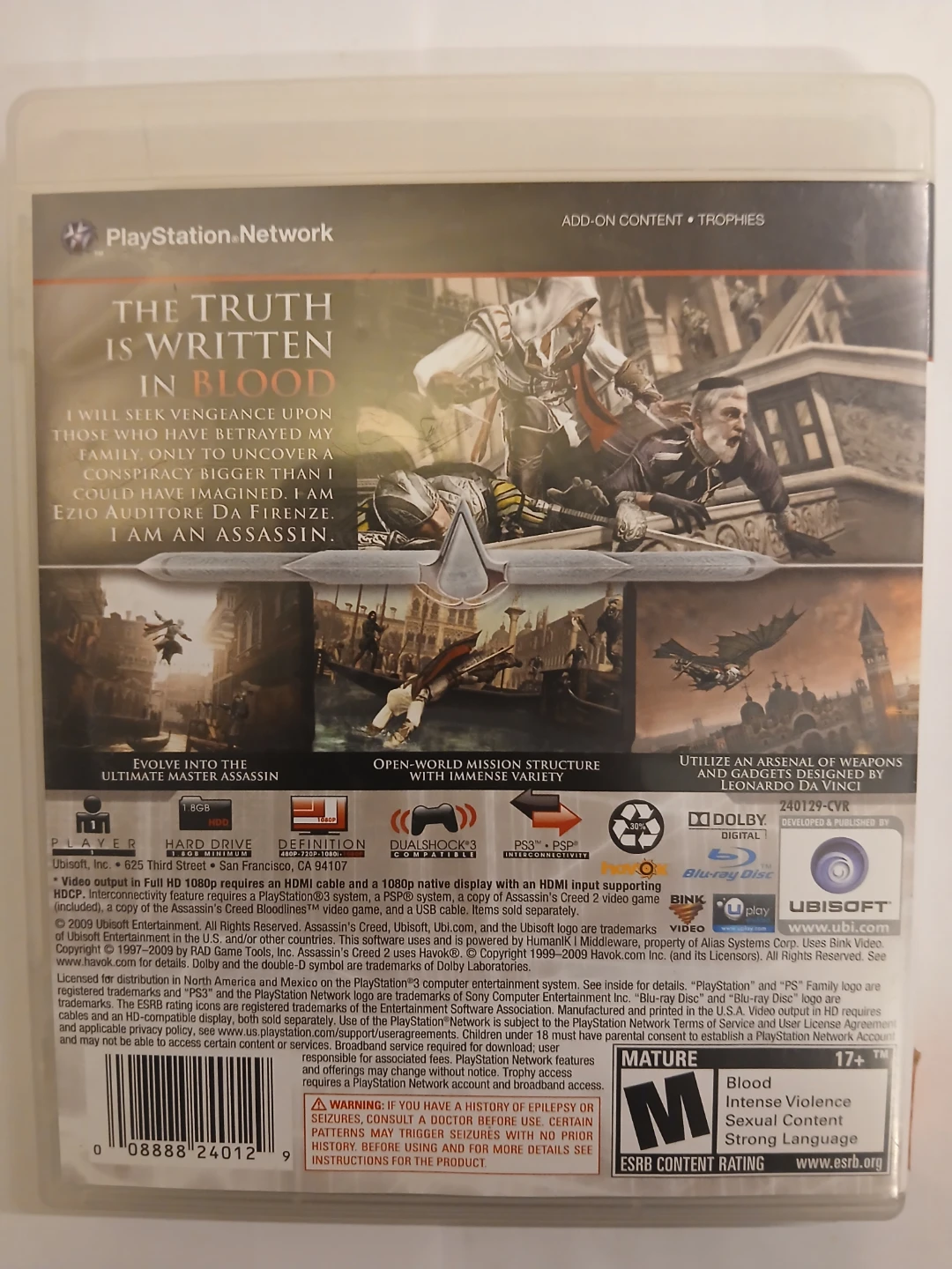 Assassin's Creed II for PS3 - photo 5