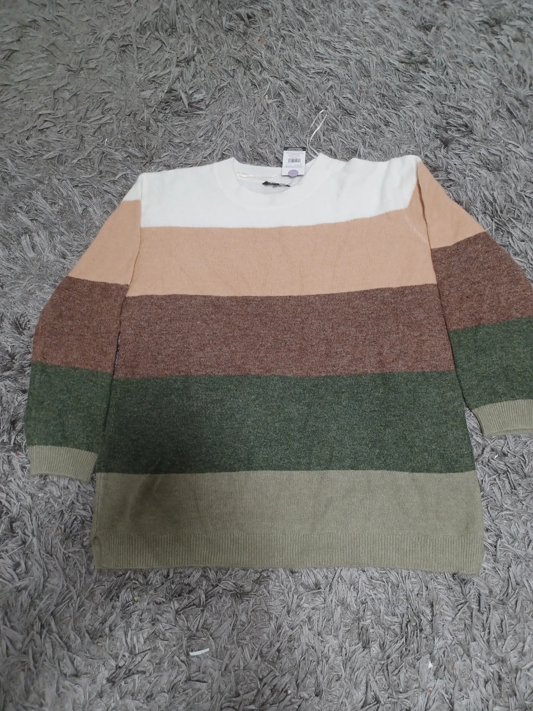 George Striped Crewneck Sweater - photo 3