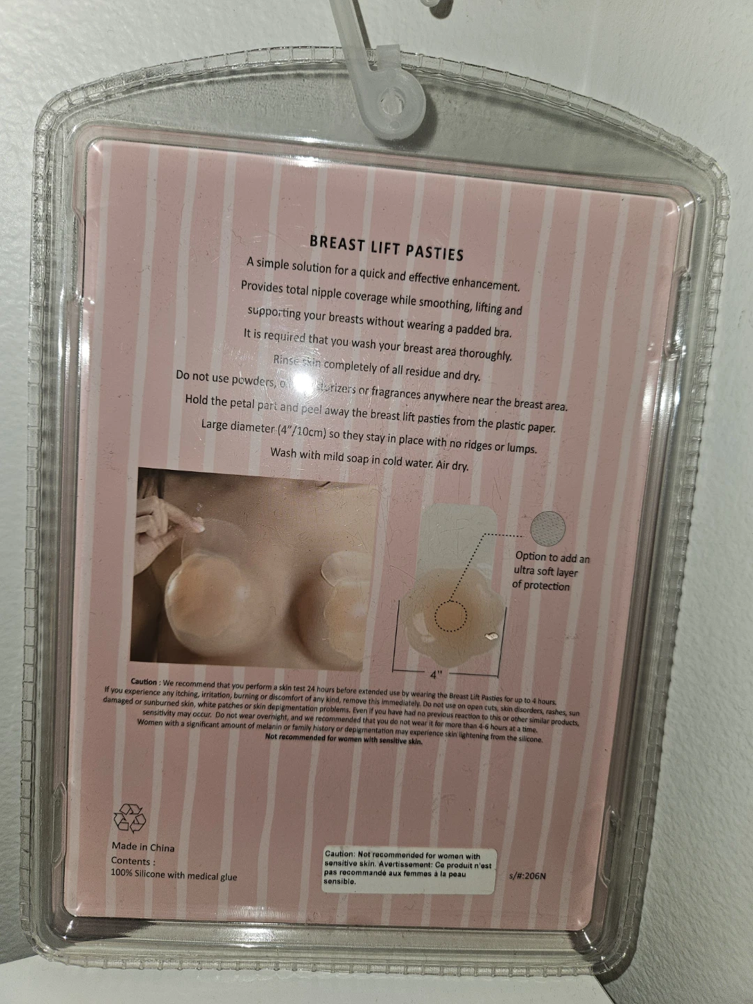 Reusable Breast Lift Pasties - photo 2