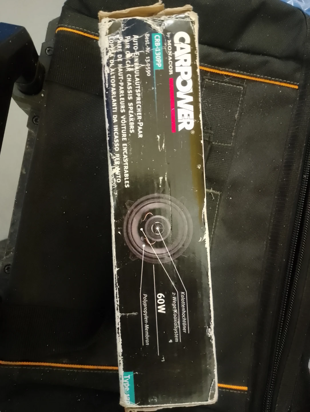 BNIB!!! CARPOWER CRB-130PP 60W Car Speakers - photo 2