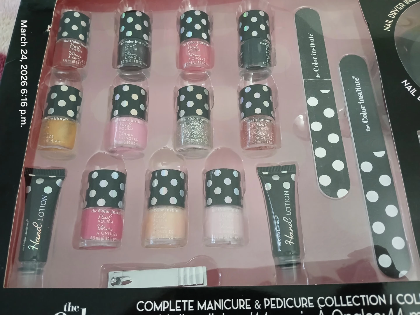 New Giftable- Color Instit. NAIL Set Dryer. Manicur Pedicur Spa - photo 2