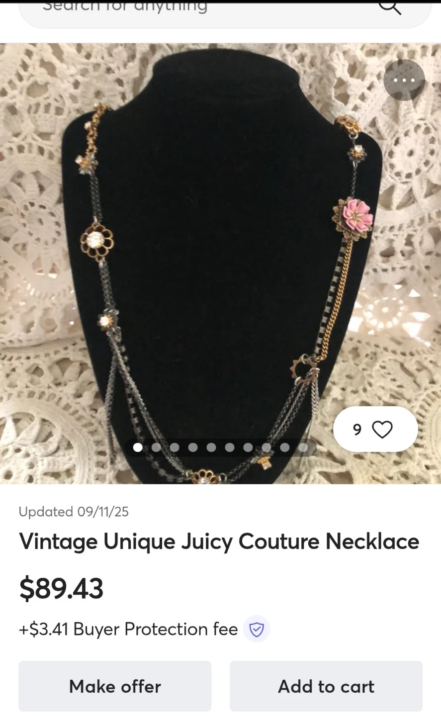 Juicy Couture Charm Necklace Set - photo 5