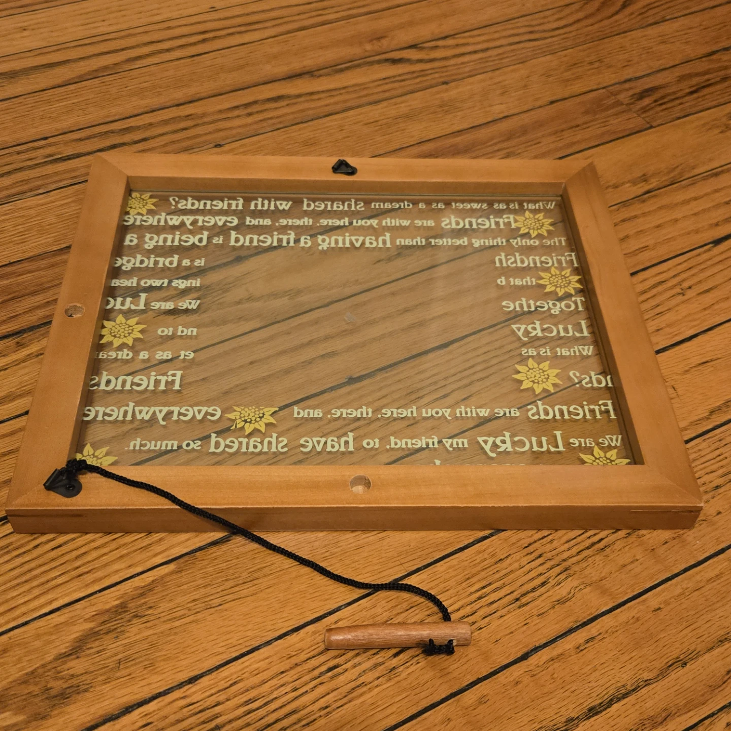 Framed Friendship Quote Picture - photo 2