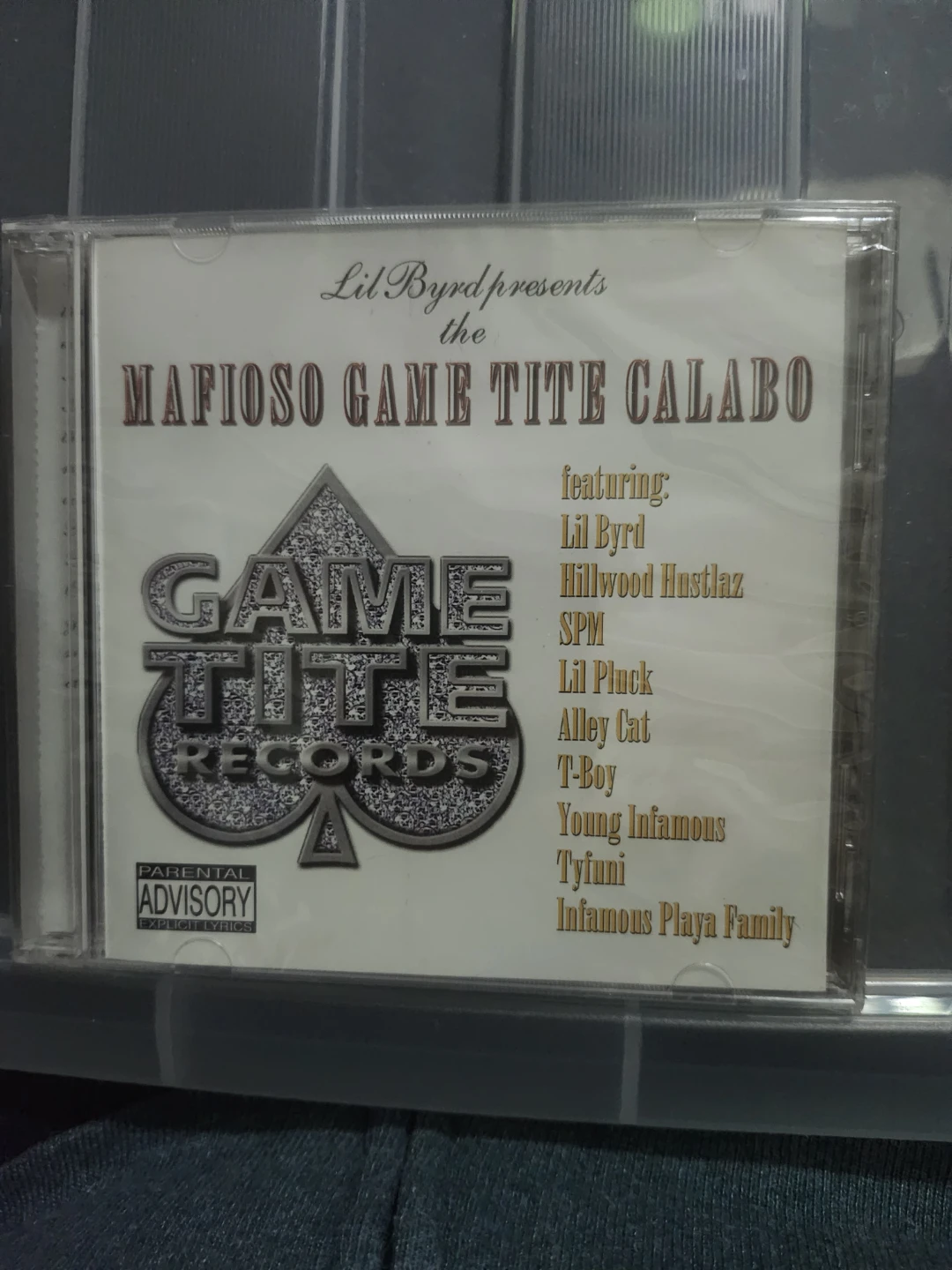 Mafioso Game Tite Calabo CD by Lil Byrd
