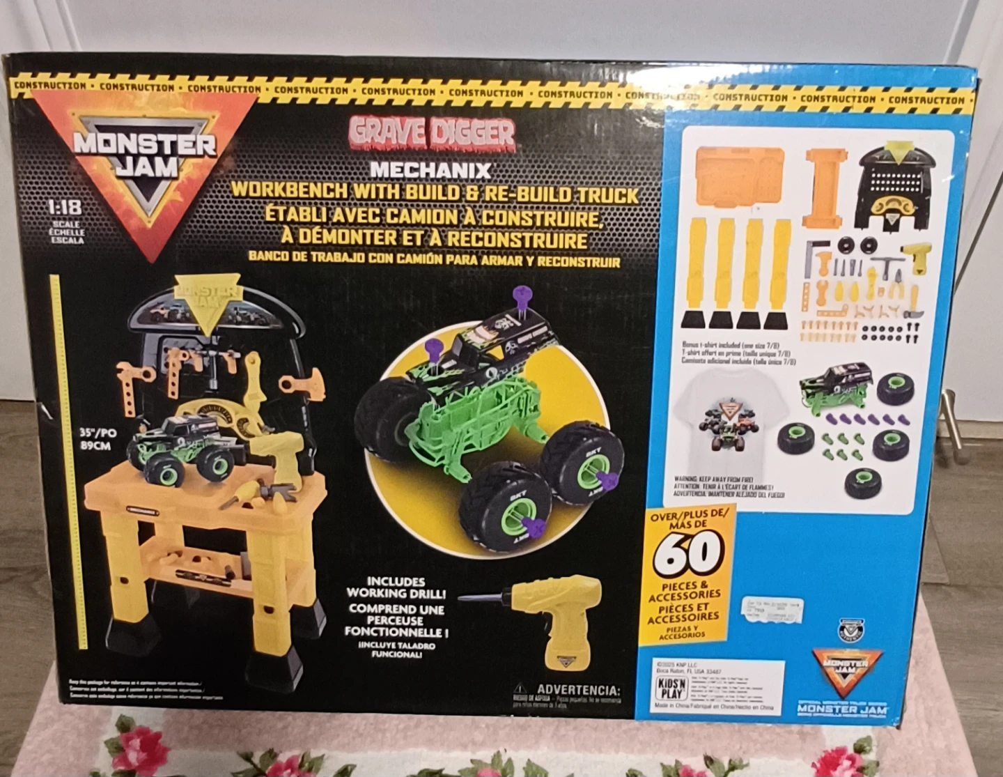 Monster Jam Grave Digger Mechanix Workbench - Truck - photo 2