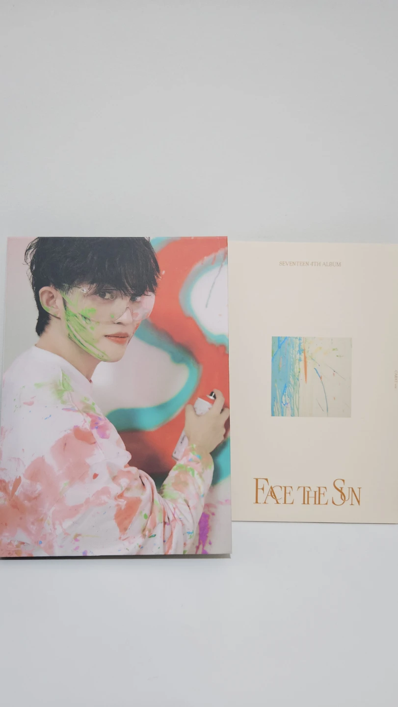 SVT Face the Sun photobook with CD