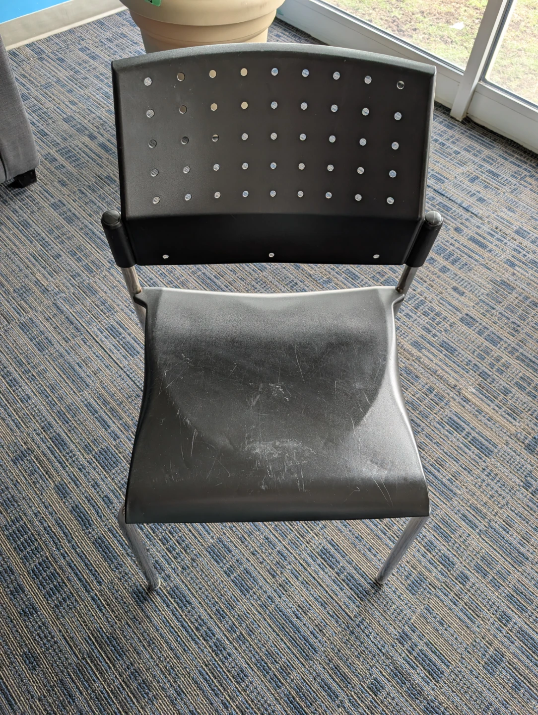 Black Stackable Chair