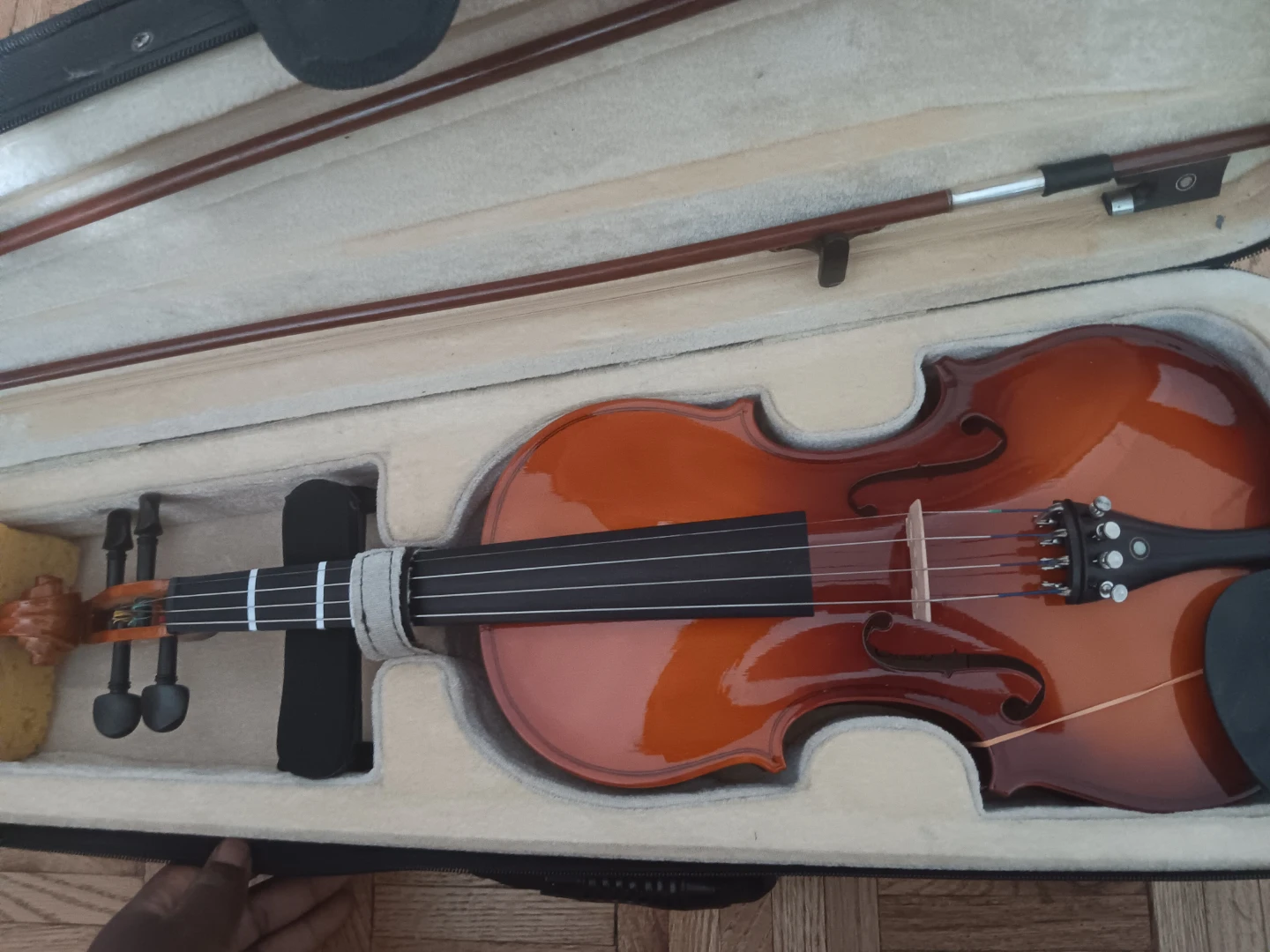Cecilio Violin with Case and Bow - photo 2