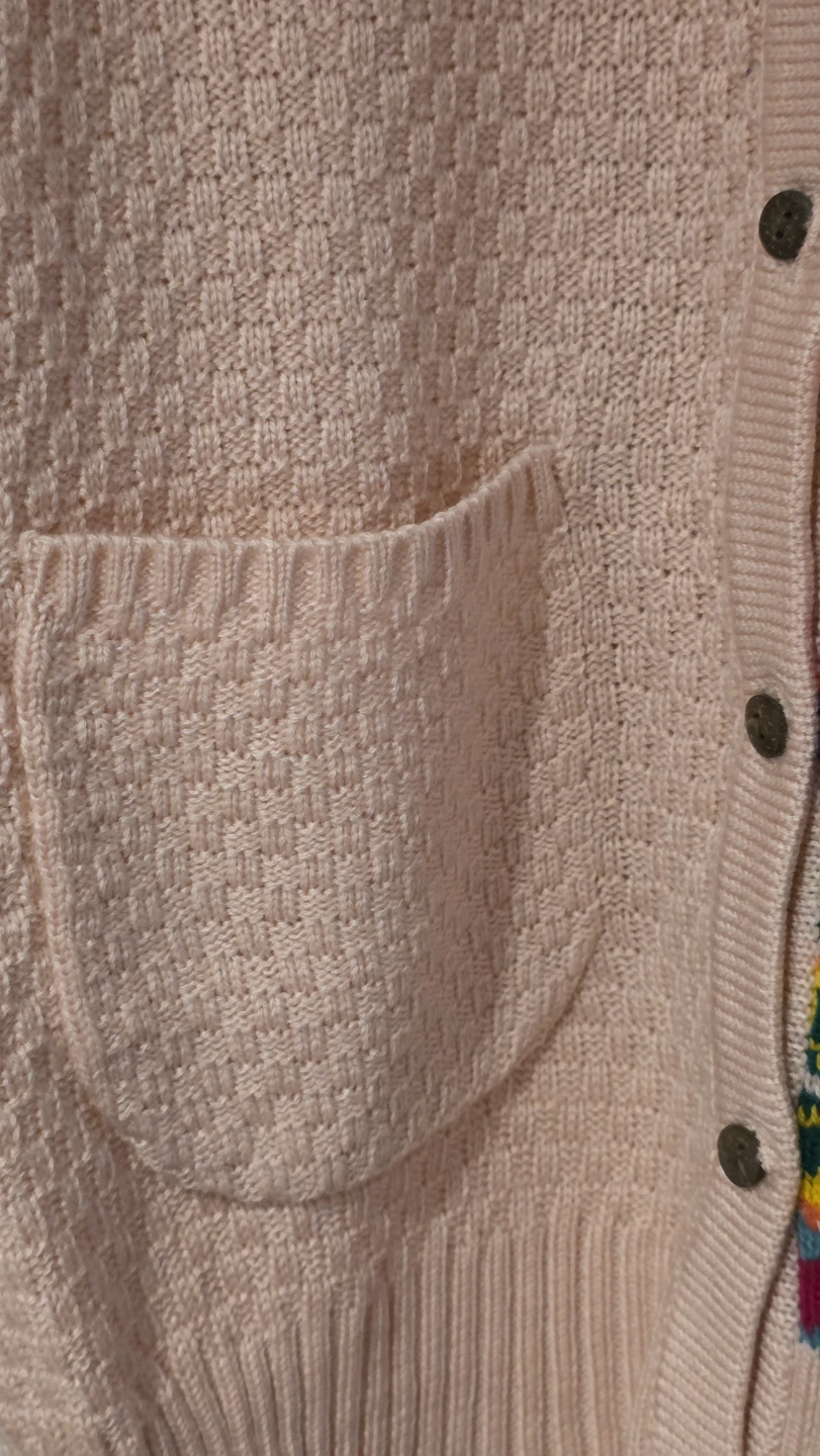 Pink Fair Isle Cardigan - photo 4