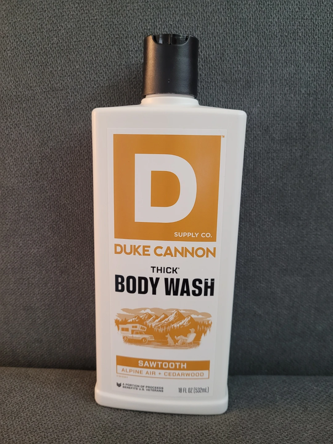 Duke Cannon Sawtooth Body Wash - Alpine Air + Cedarwood