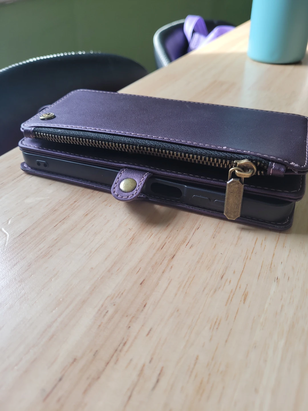 Purple Wallet Phone Case for Samsung A16 - photo 2