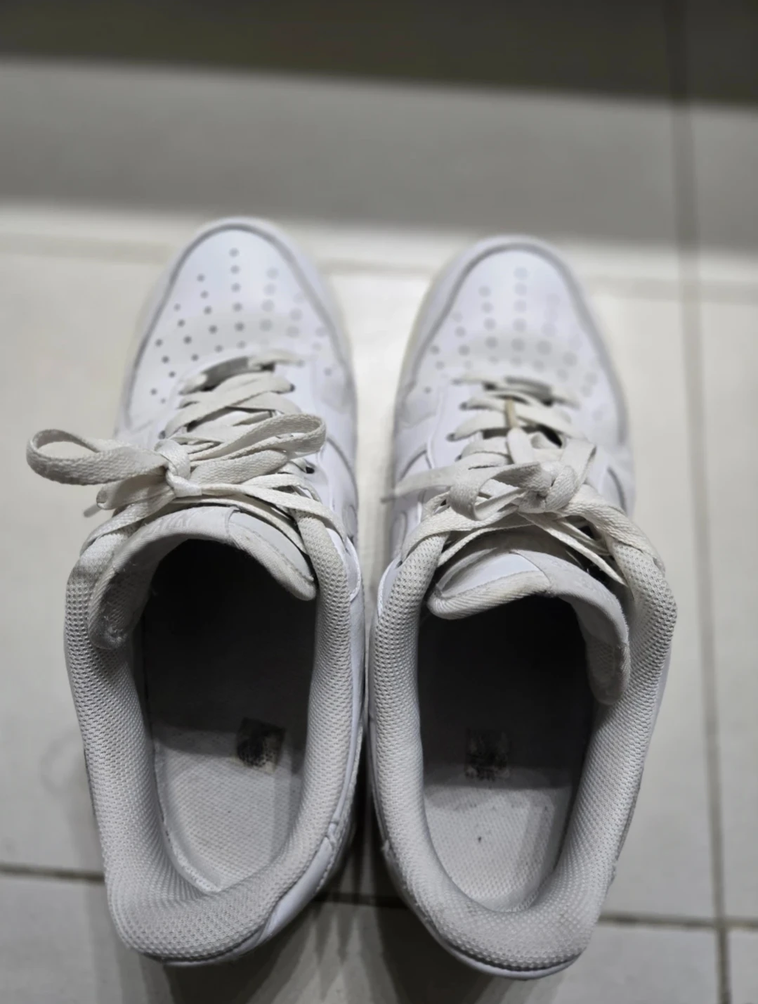 White Nike Air Force 1 Low Men's - photo 3