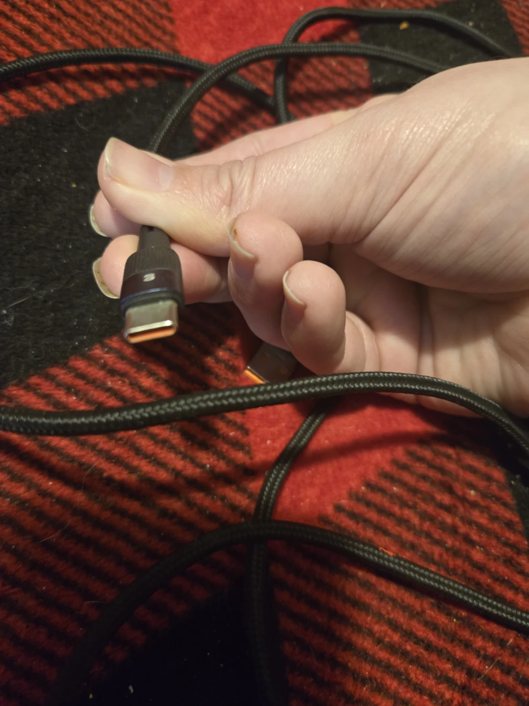 🧡Braided USB-A to USB-C Charging Cable