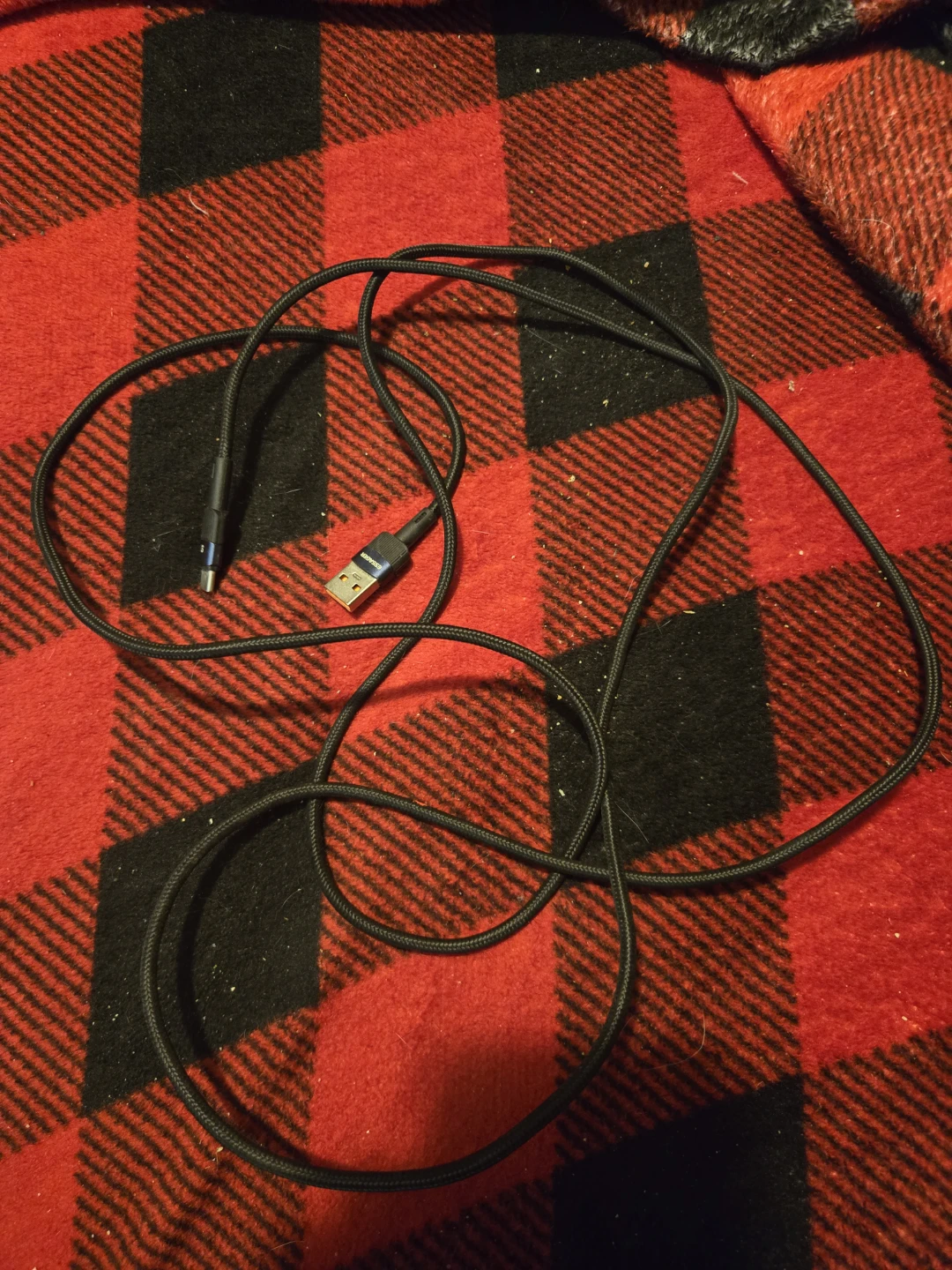 🧡Braided USB-A to USB-C Charging Cable - photo 2