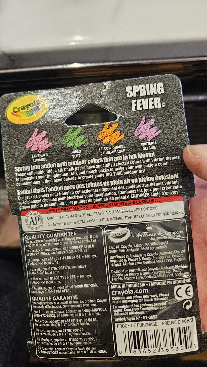 Crayola Sidewalk Chalk - Spring Fever & Pool Party Sets - photo 2