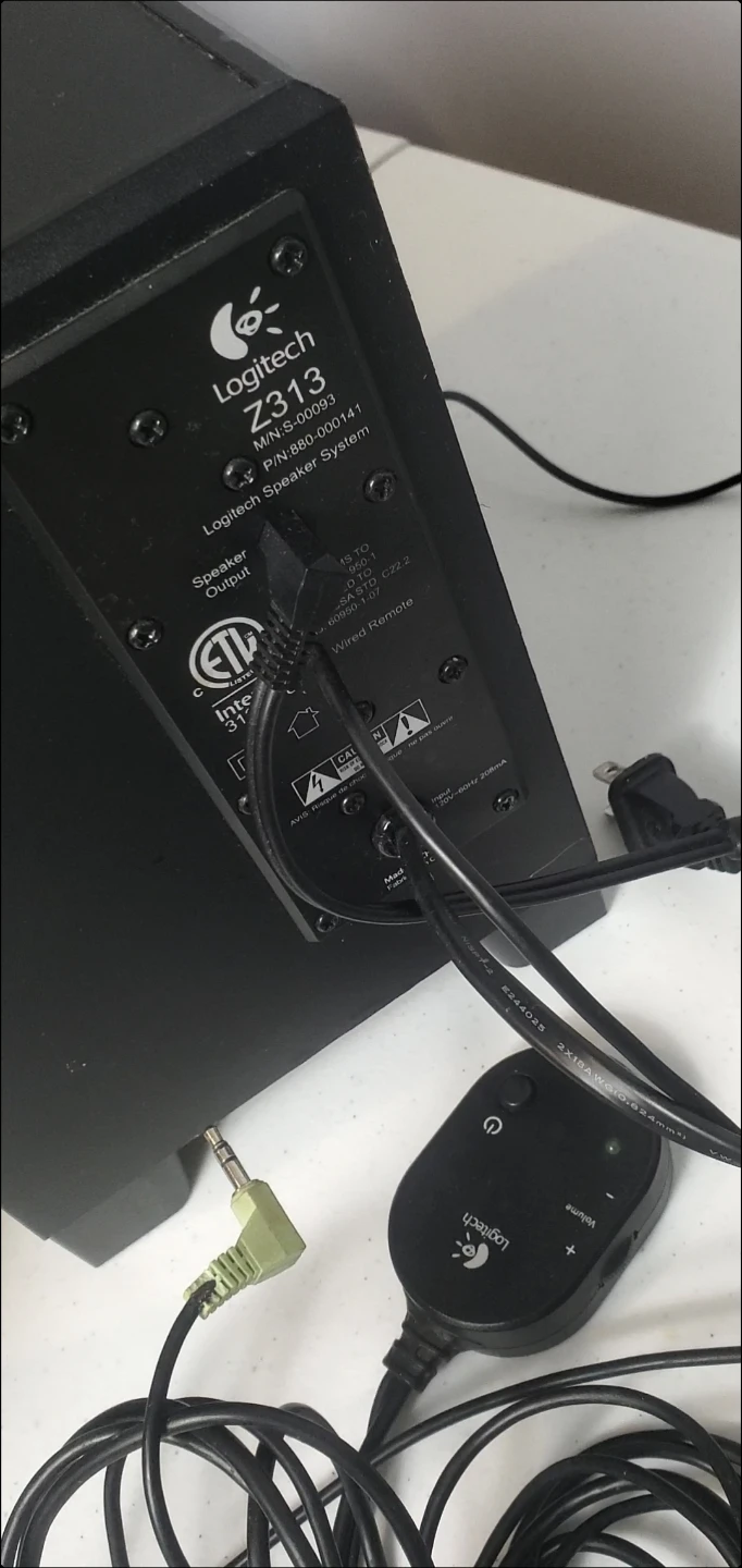 Logitech Z313 Speakers - photo 3