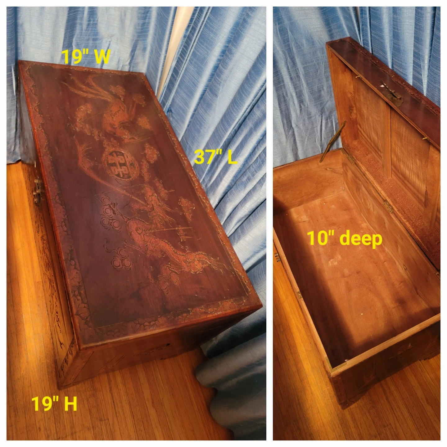 Decorative Wooden Chest