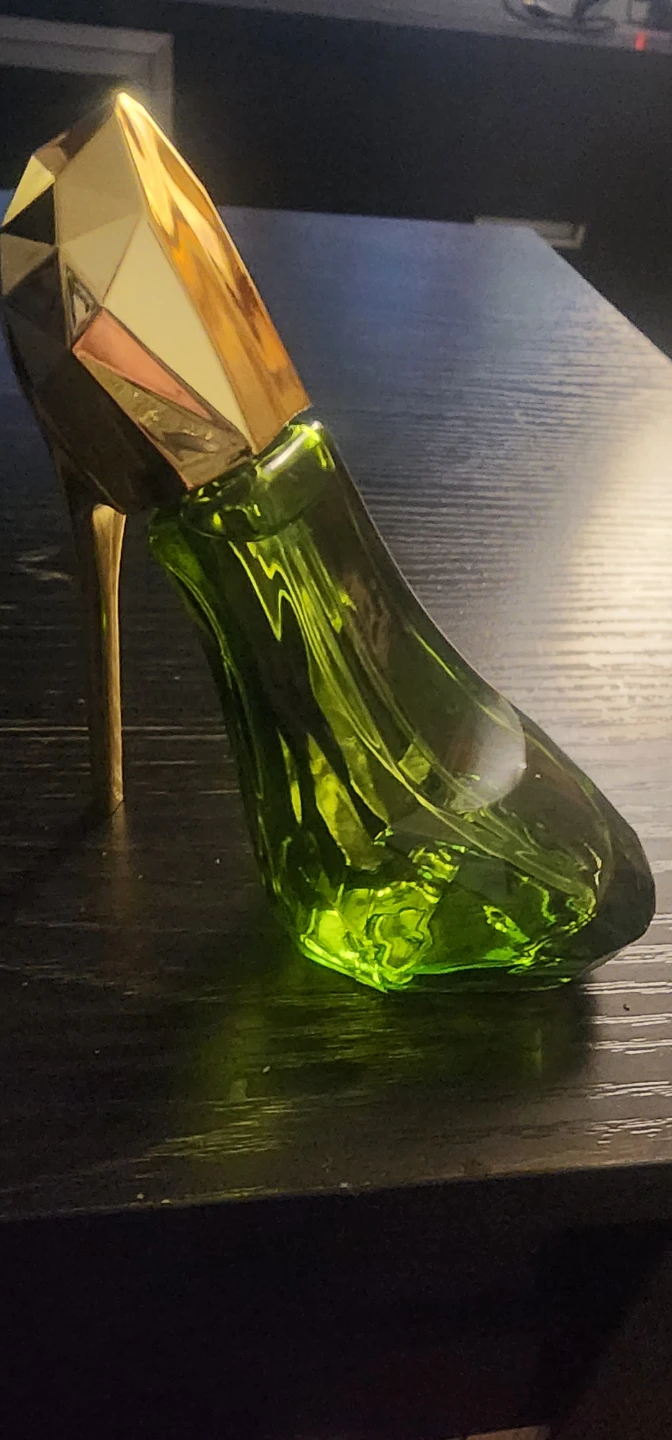 Deold Bright Emerald High Heels Perfume