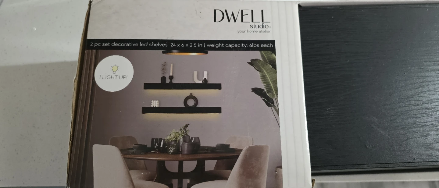 Dwell Studio Decorative LED Shelves (2-pack) - photo 2
