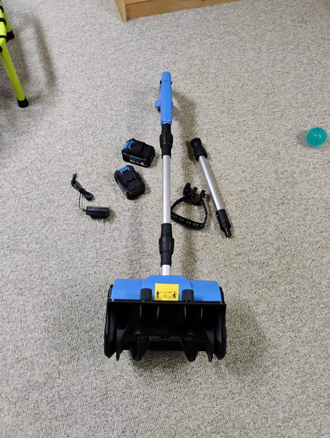 Hooseen 21V Cordless Snow Shovel