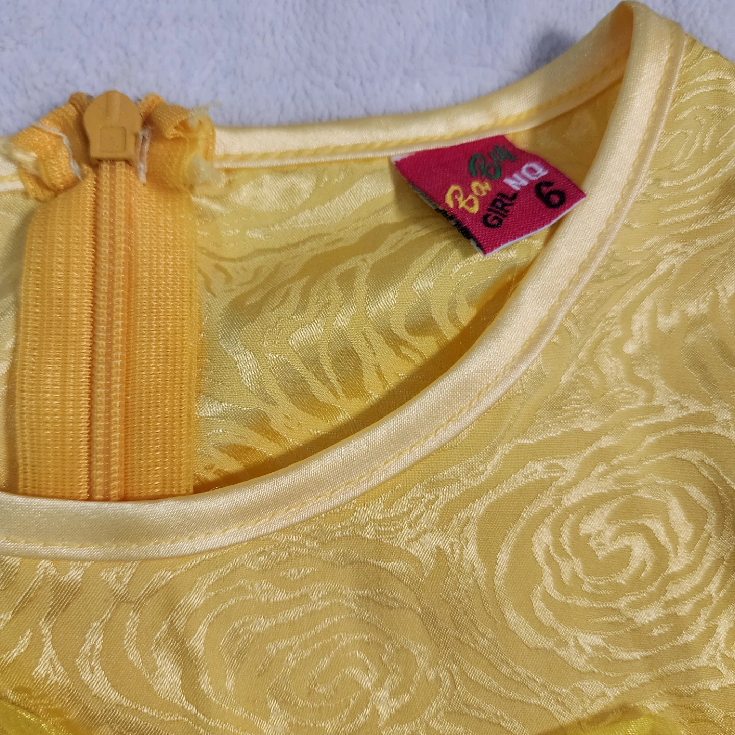 Girls Yellow Dress Size 6 - photo 2