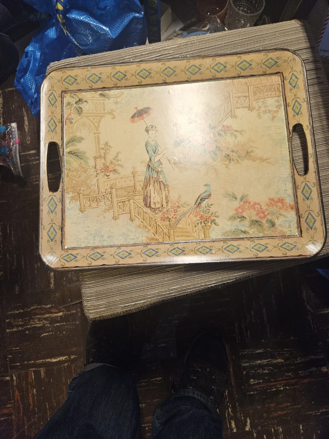 Vintage Decorative Serving Tray - photo 2