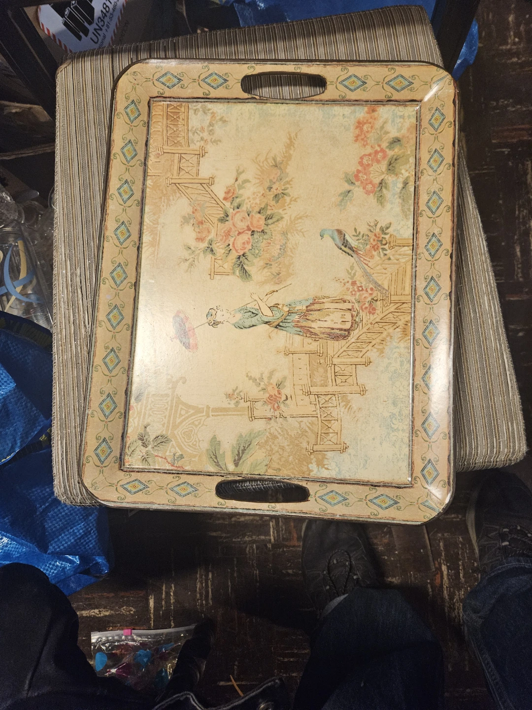 Vintage Decorative Serving Tray - photo 3