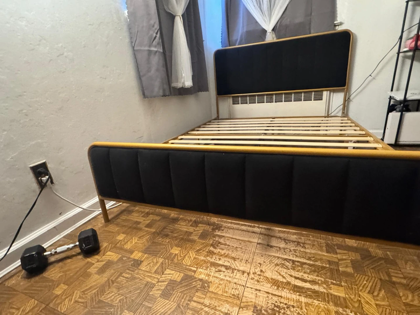 Black and Gold Bed Frame - photo 3