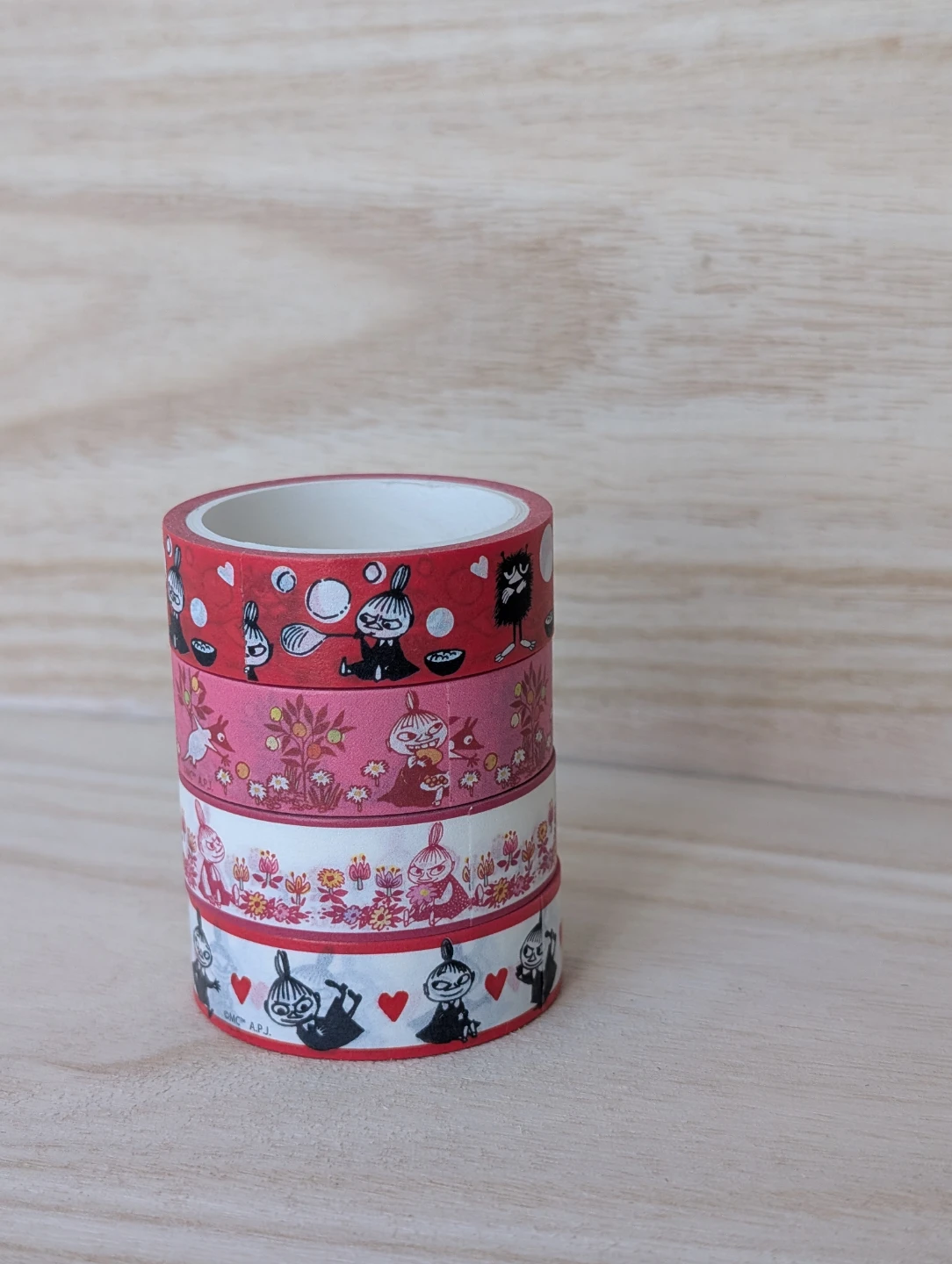 Little My Moomin Washi Tape ( new, never used) 1 roll