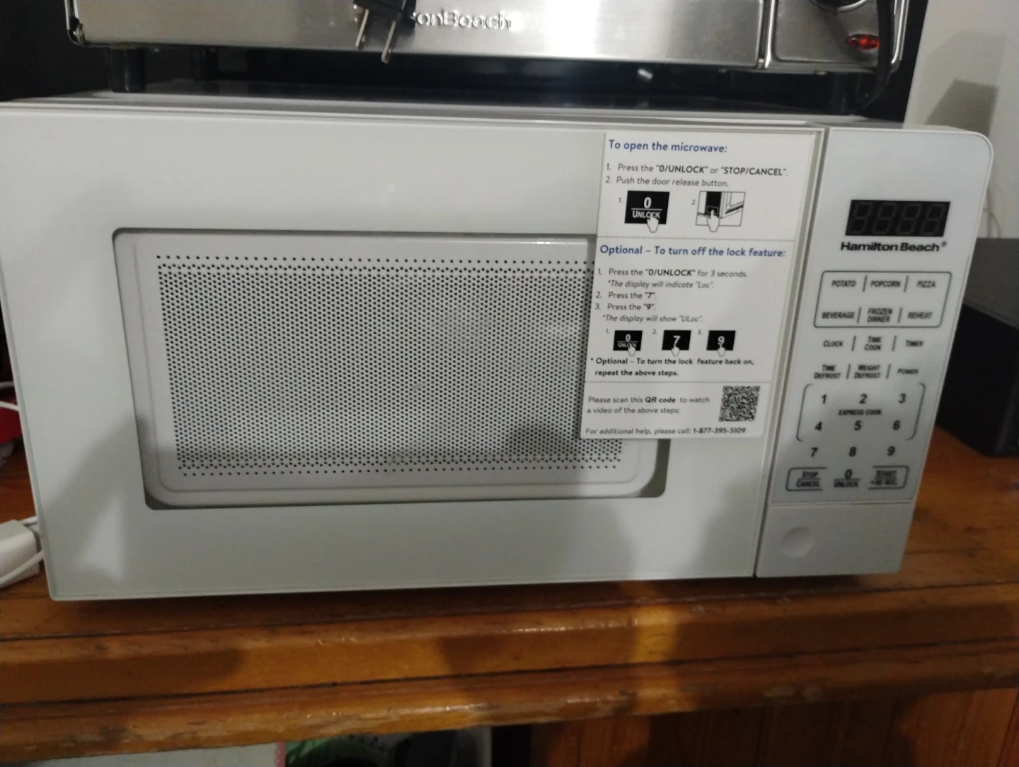 Hamilton Beach Microwave