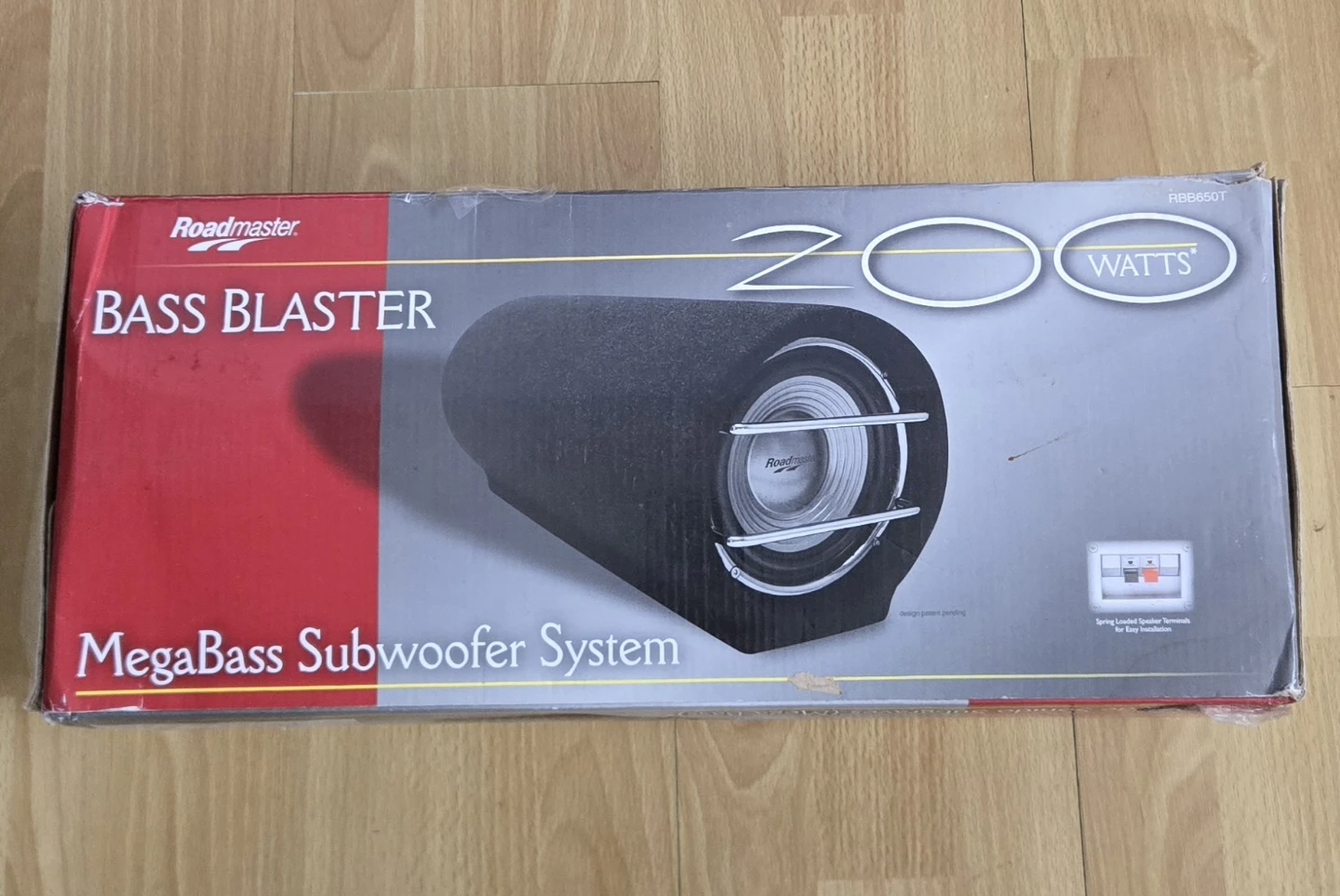 Roadmaster Bass Blaster MegaBass Subwoofer System 200 Watts