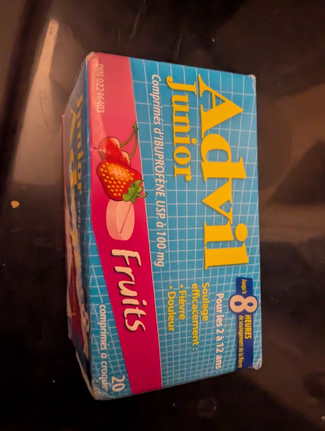 Advil Junior Ibuprofen Chewable Tablets 100mg - 20 count