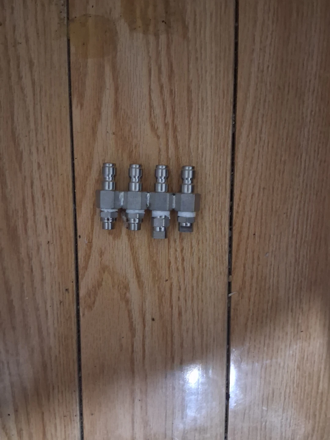4-Port Stainless Steel Manifold