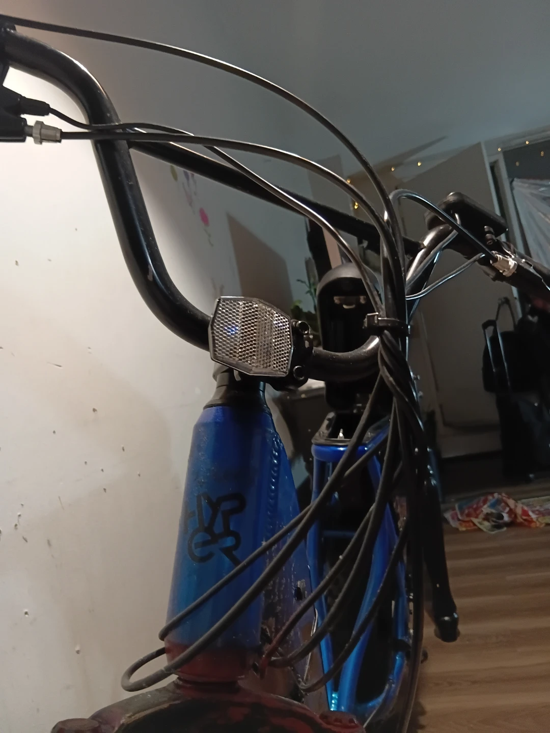 Blue Electric Assist Fat Tire Bicycle - photo 4