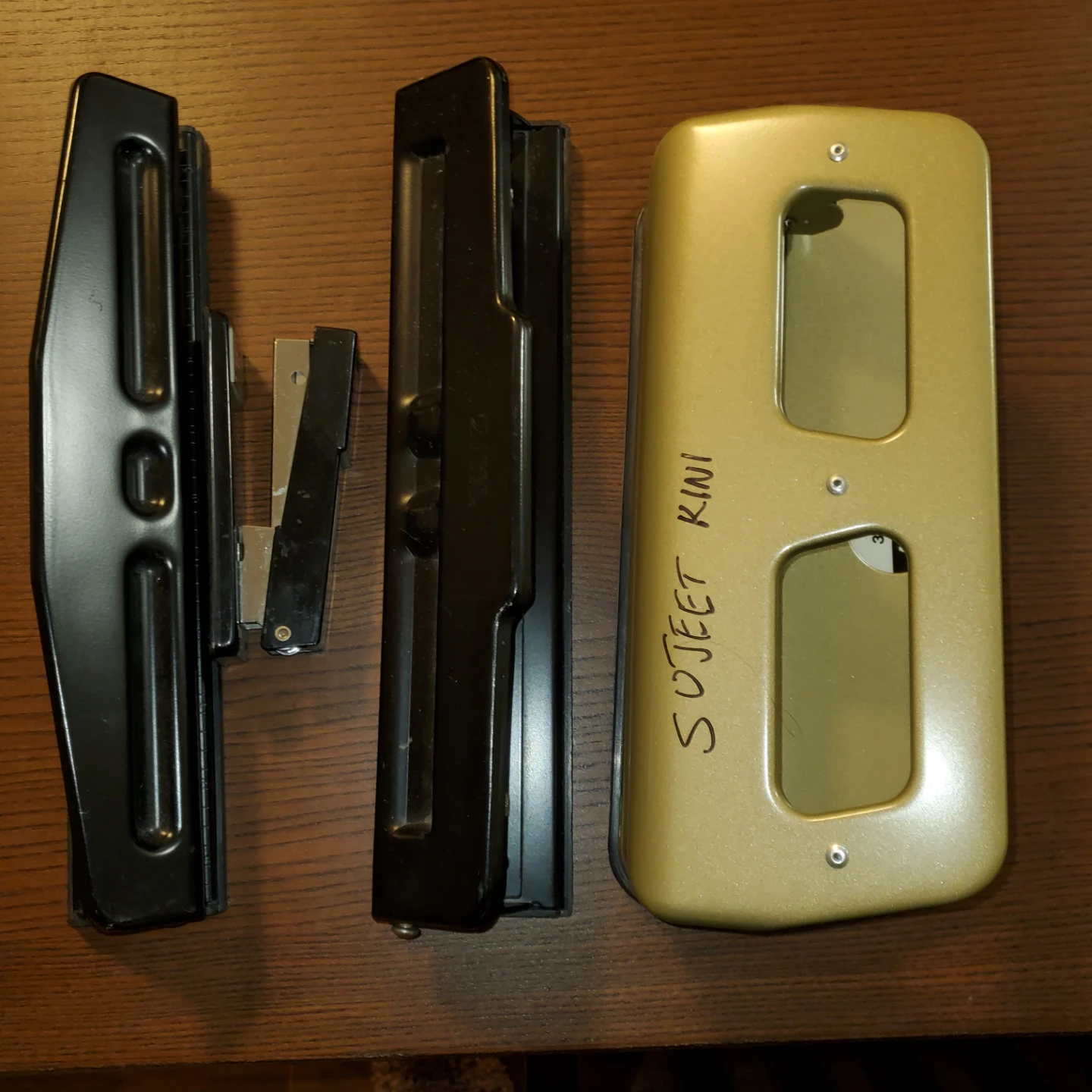 Lot of 3 Hole Punches & staple