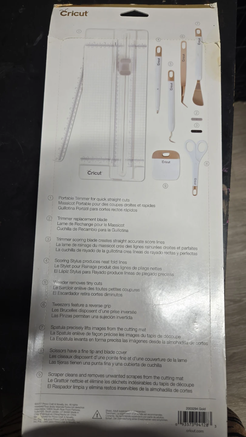 Cricut Essential Tool Set Gold - photo 3