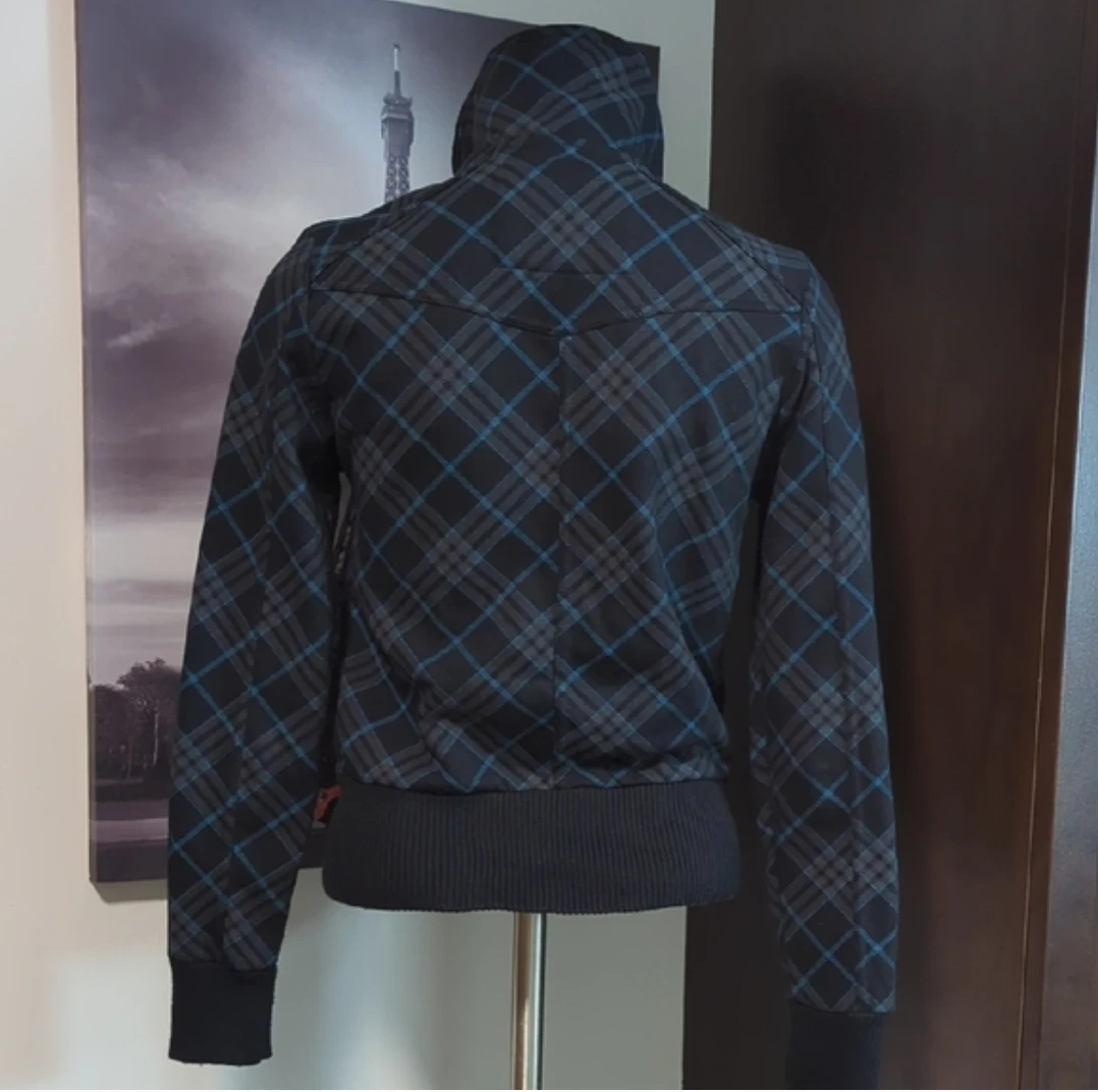 Streetwear Society Plaid Bomber Jacket - photo 4