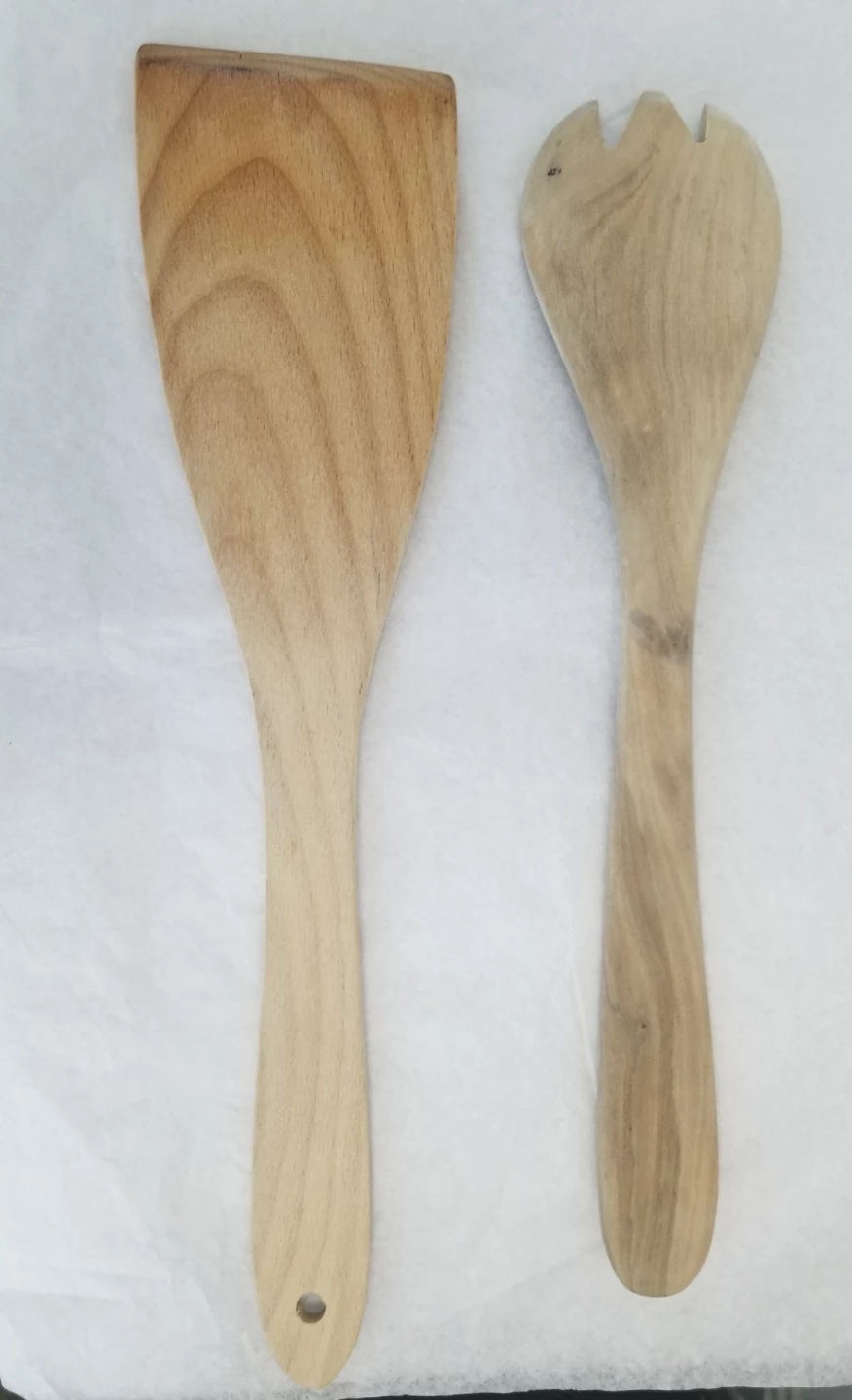 Wooden Spatula and Salad Server - photo 2