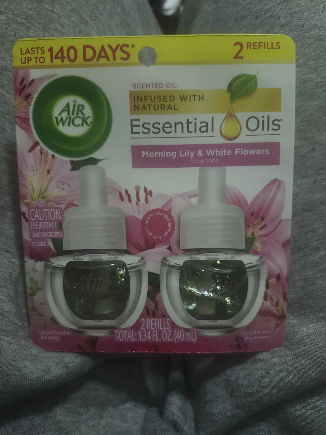 Air Wick Essential Oils Morning Lily & White Flowers