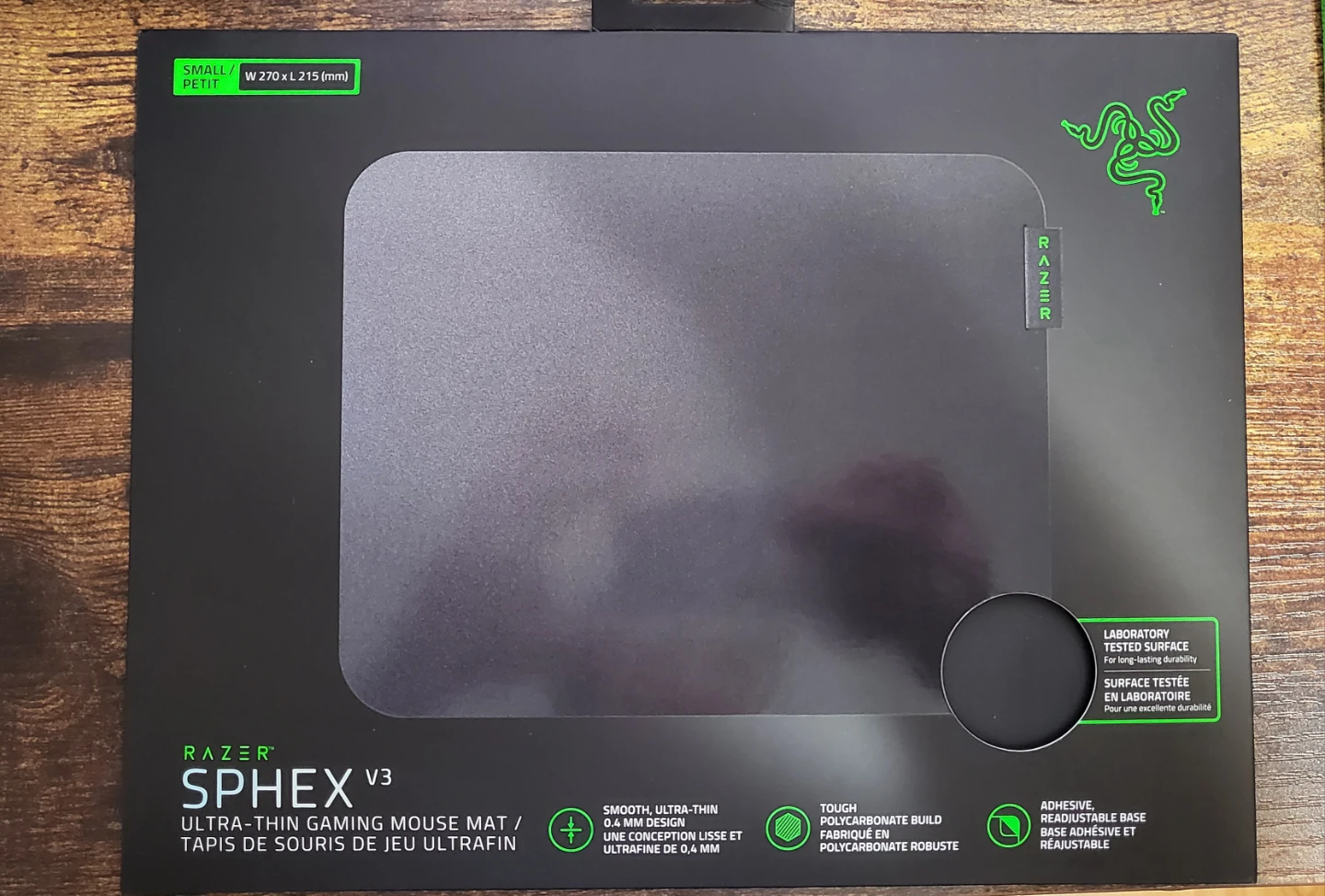 Razer Sphex V3 Small Ultra-Thin Gaming Mouse Mat