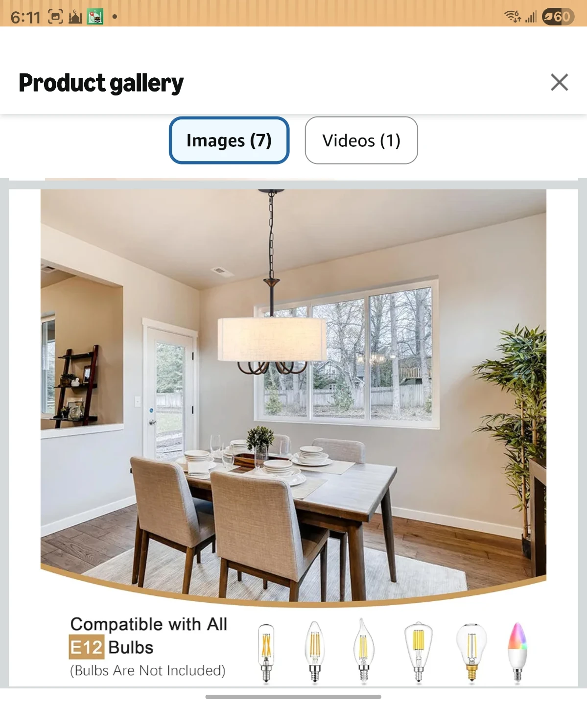 Drum Pendant Light Fixture - photo 4