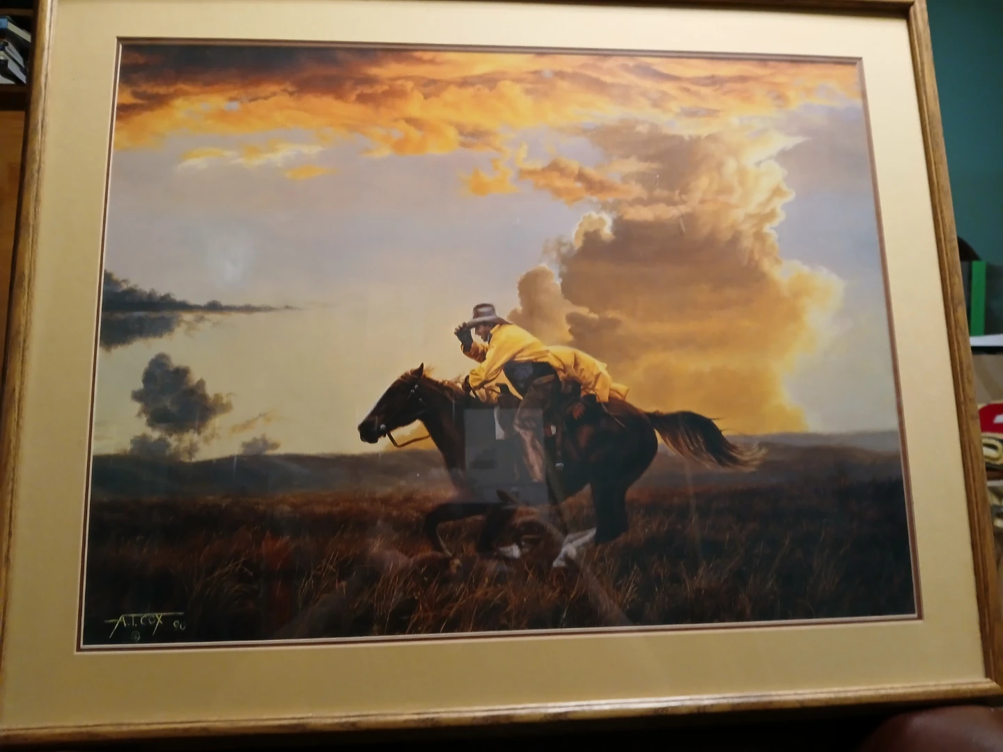 Title : "Ahead of the Storm"