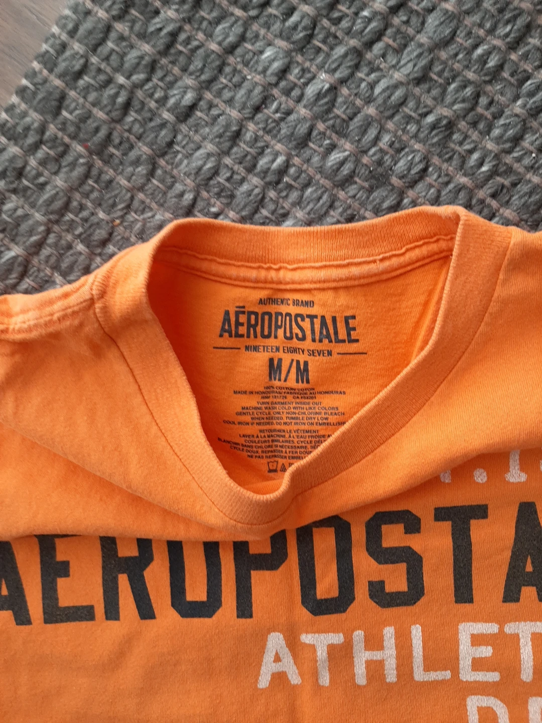 Aeropostale Orange Athletic Dept T-Shirt M/M - photo 2