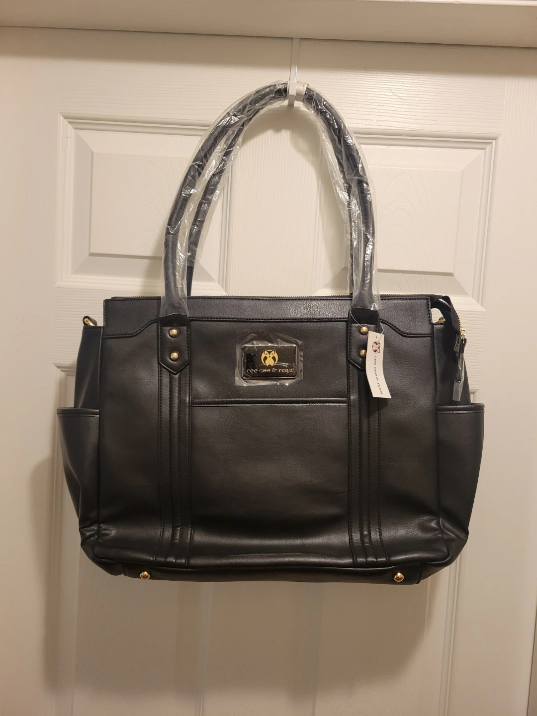 Black Cece & Ryan Diaper Bag