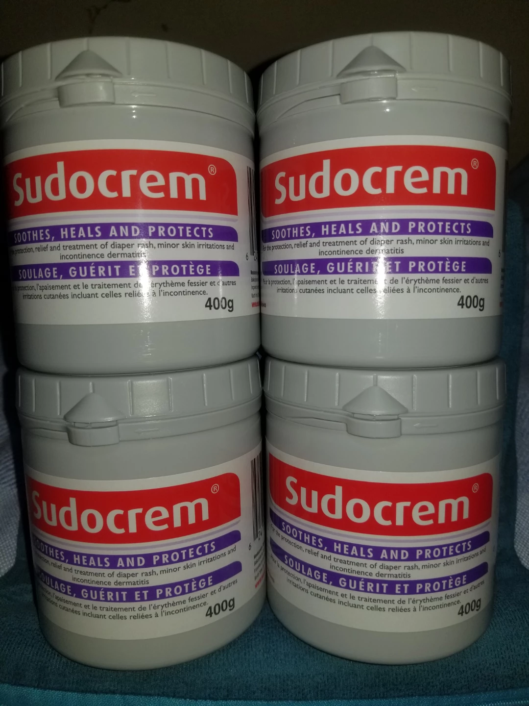 Sudocrem Antiseptic Healing Cream-400g Tubs-$19 each-4 Available