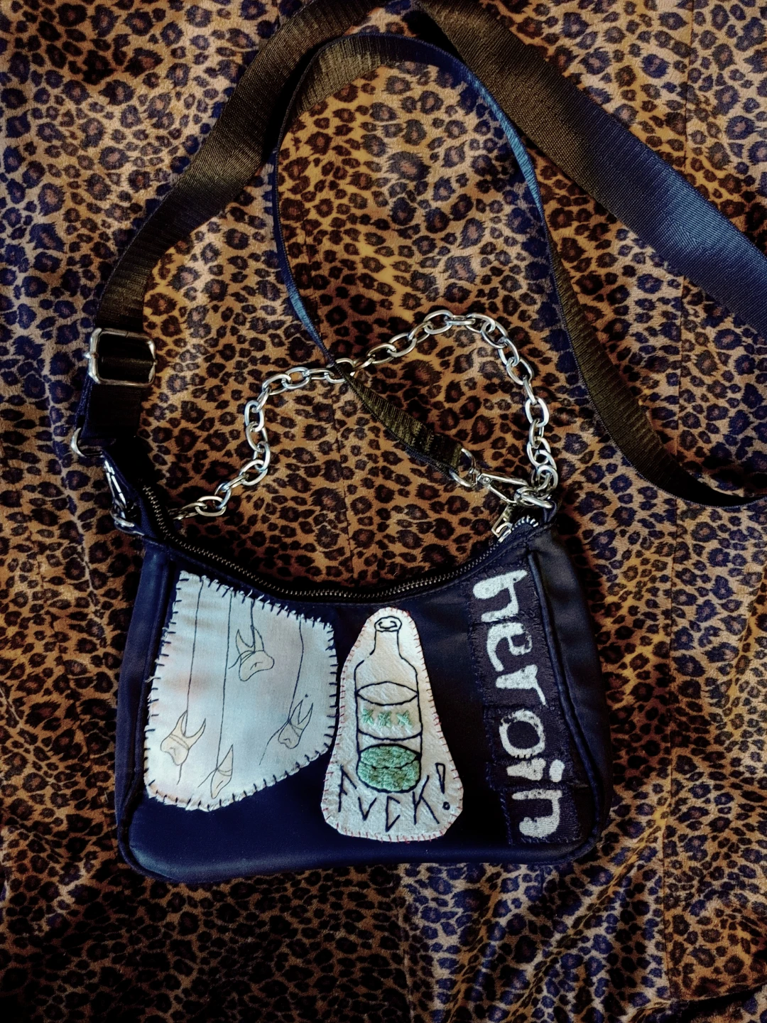 Black purse