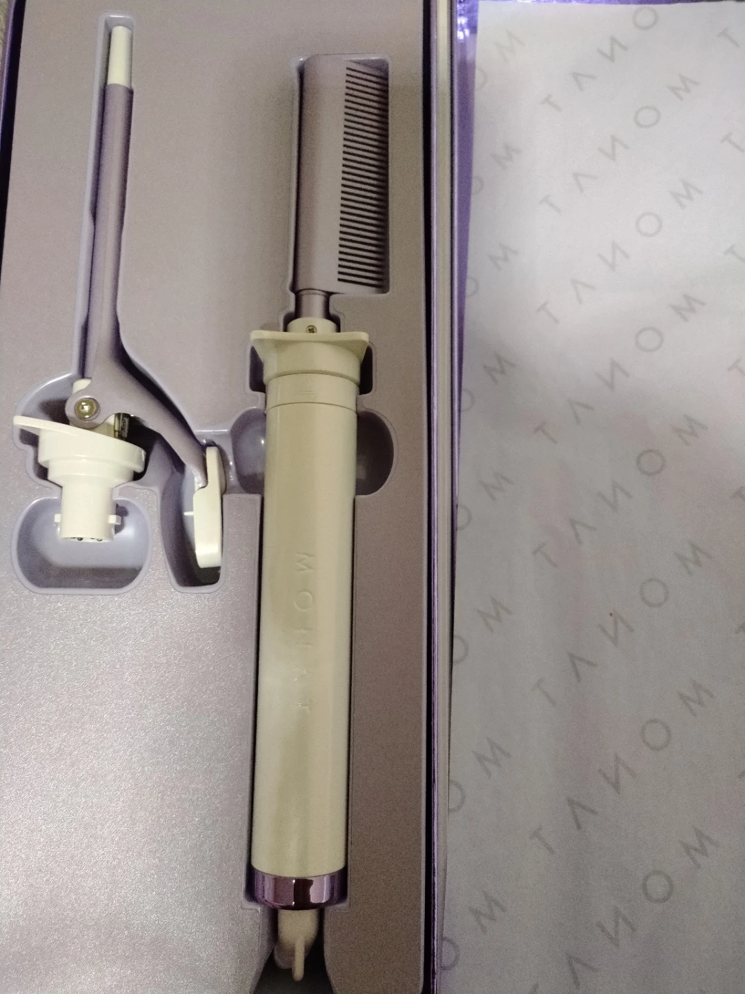 MONAT Sleek & Curled Interchangeable Hot Comb & Rod - photo 4