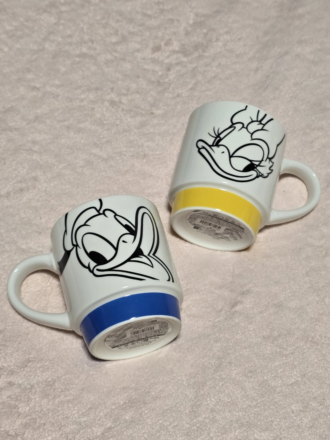 Japan Donald and Daisy Duck Mugs Set BN